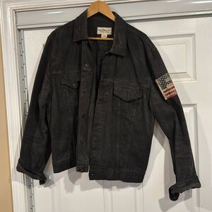 Denim and supply Ralph Lauren black jeans jacket. Size xl